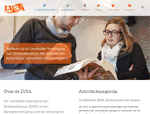 Tablet Screenshot of lvsa.nl